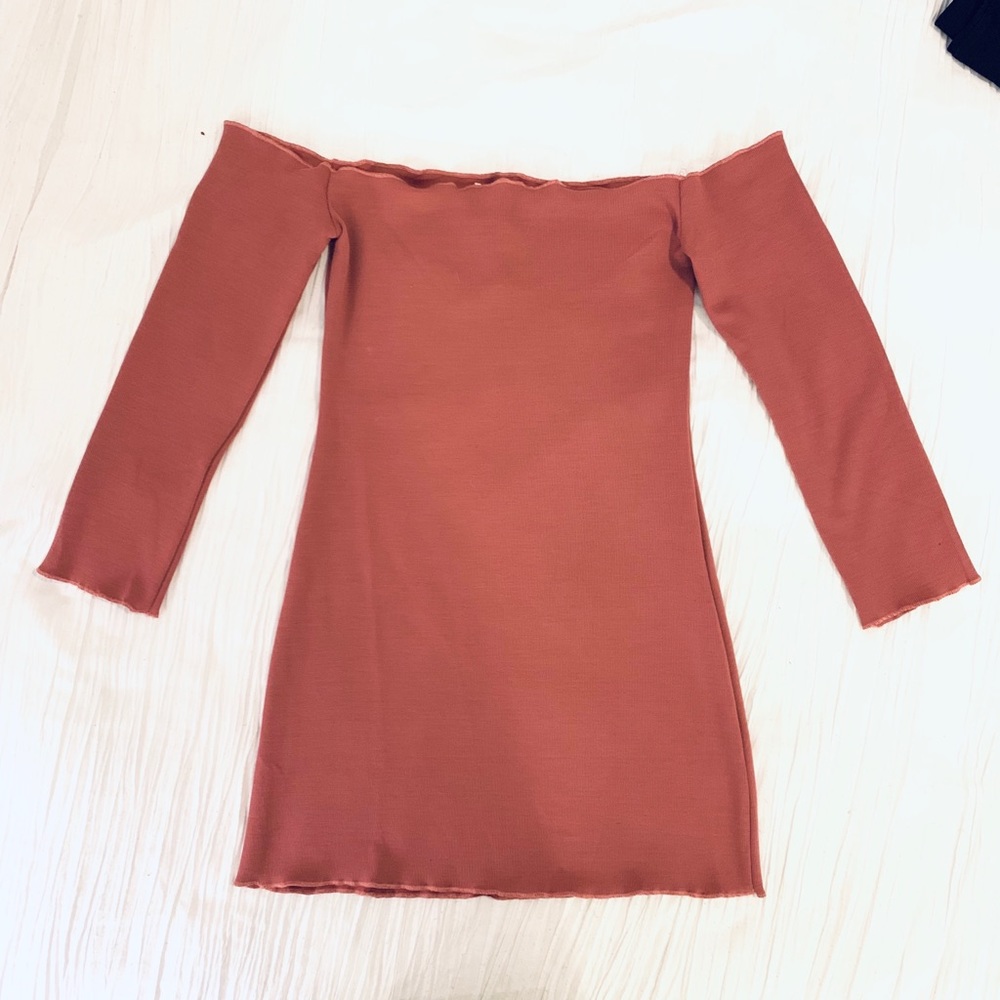 Off The Shoulder Mini Dress